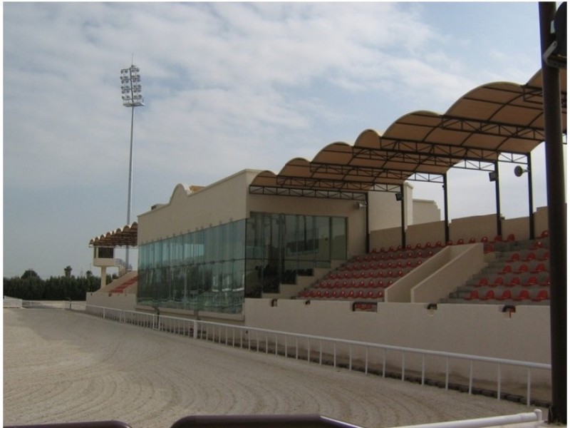 Construction and maintanence of arena at  horses club.