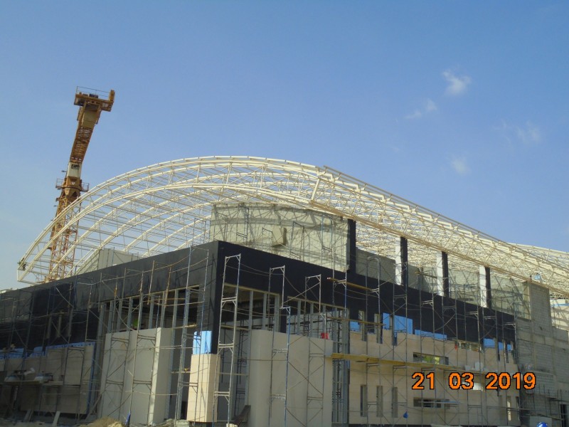 Construction of Youth Sport Center- Jaber Al Ahmed
